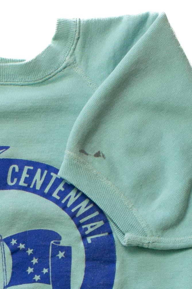 Vintage Alaska Purchase Centennial Short Sleeve Sweatshirt (1967)