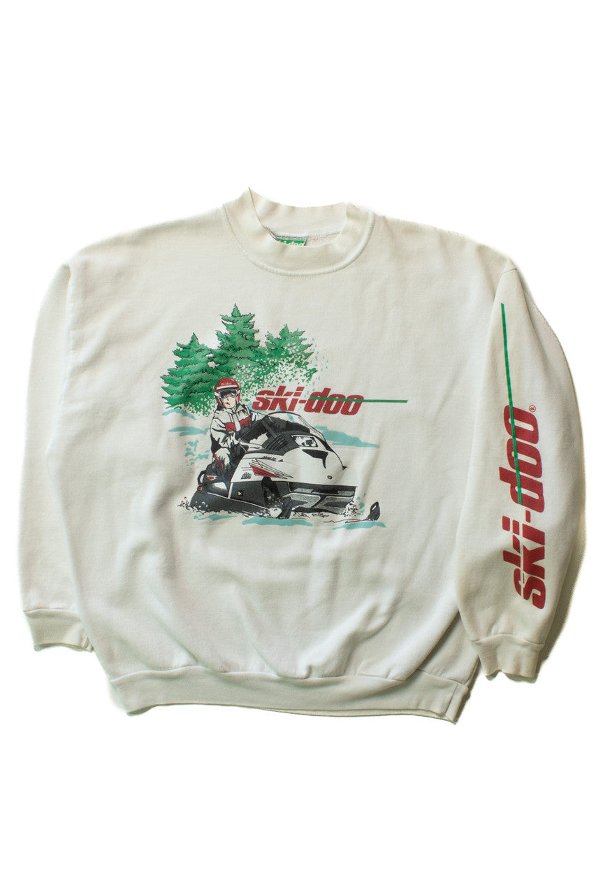 Vintage Ski-Doo Snowmobile Sweatshirt (1990s)