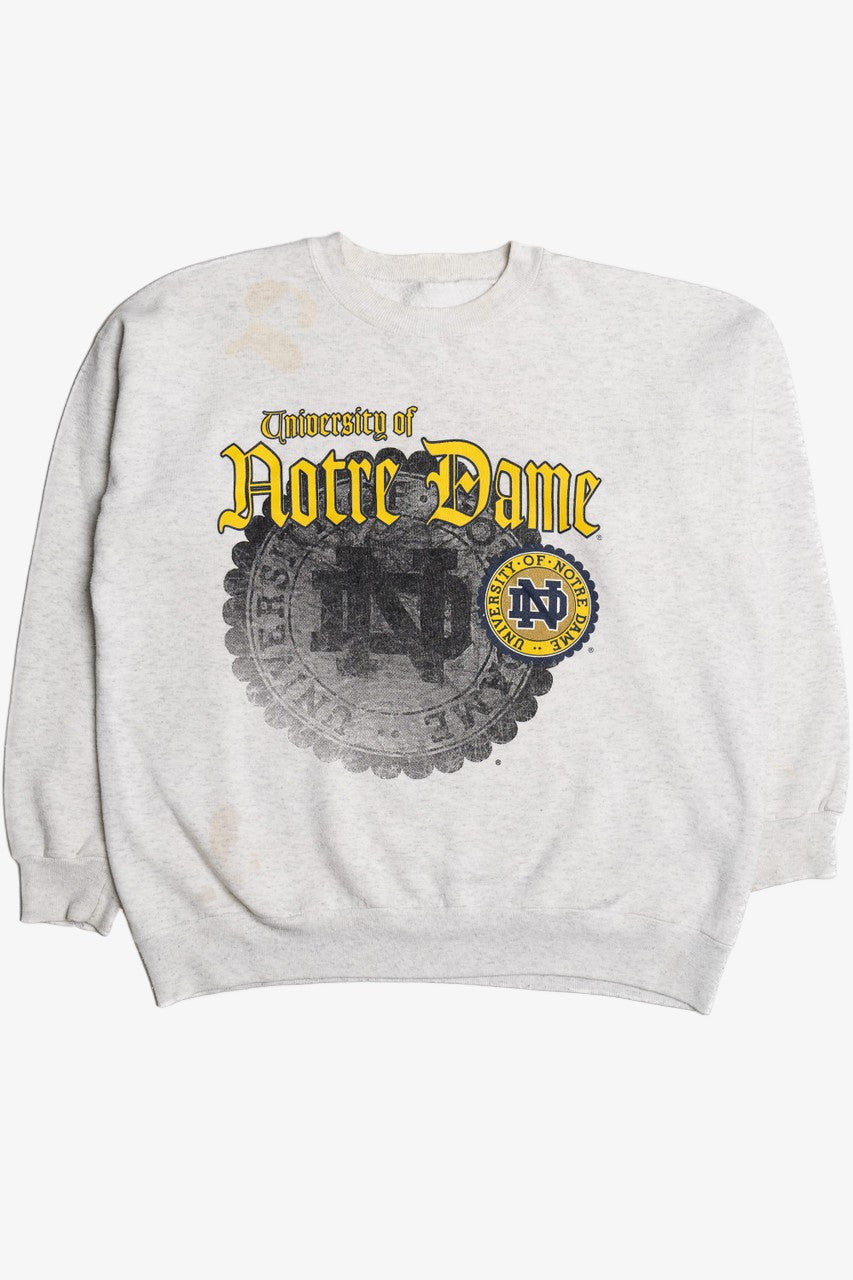 Vintage "University Of Notre Dame" Sweatshirt 10642