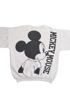 Vintage Mickey Mouse Front/Back Print Sweatshirt 10645