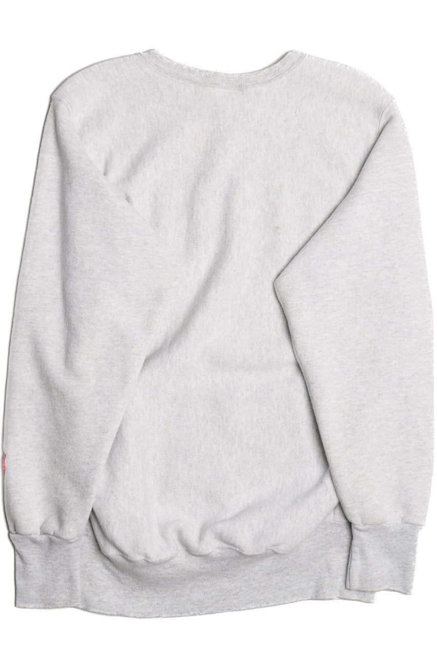 Vintage Cleveland State University Kangaroo Pocket Crewneck Sweatshirt