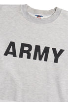 Vintage "Army" Cropped Sweatshirt