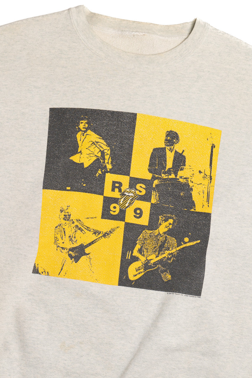 Vintage 1999 Rolling Stones "RS 99" Band Sweatshirt
