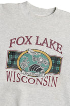 Vintage "Fox Lake Wisconsin" Sweatshirt