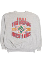 Vintage 1991 "World Champion Minnesota Twins" Sweatshirt