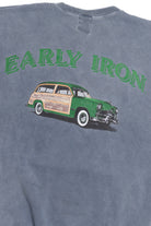 Vintage "Early Iron" Station Wagon Cut Off Sleeve Sweatshirt