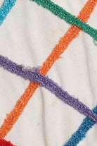 Vintage Rainbow Ribbon Short Sleeve Sweatshirt (1980s)
