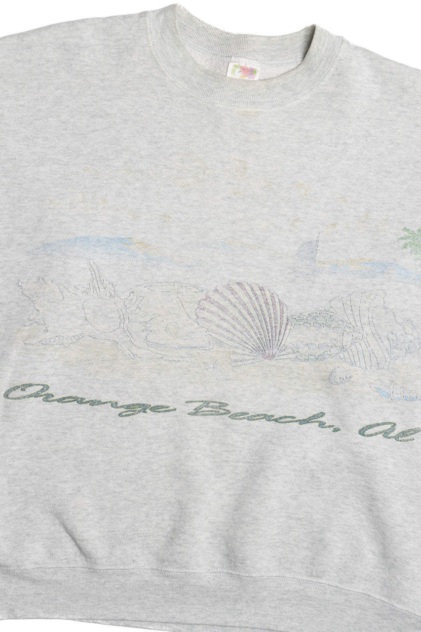 Vintage "Orange Beach, AL" Sweatshirt