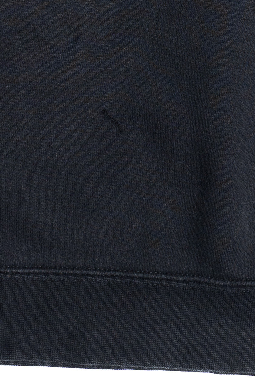 Nike Embroidered Logo Faded Black Sweatshirt