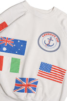 Vintage "America's Cup" Flag Patches Sweatshirt