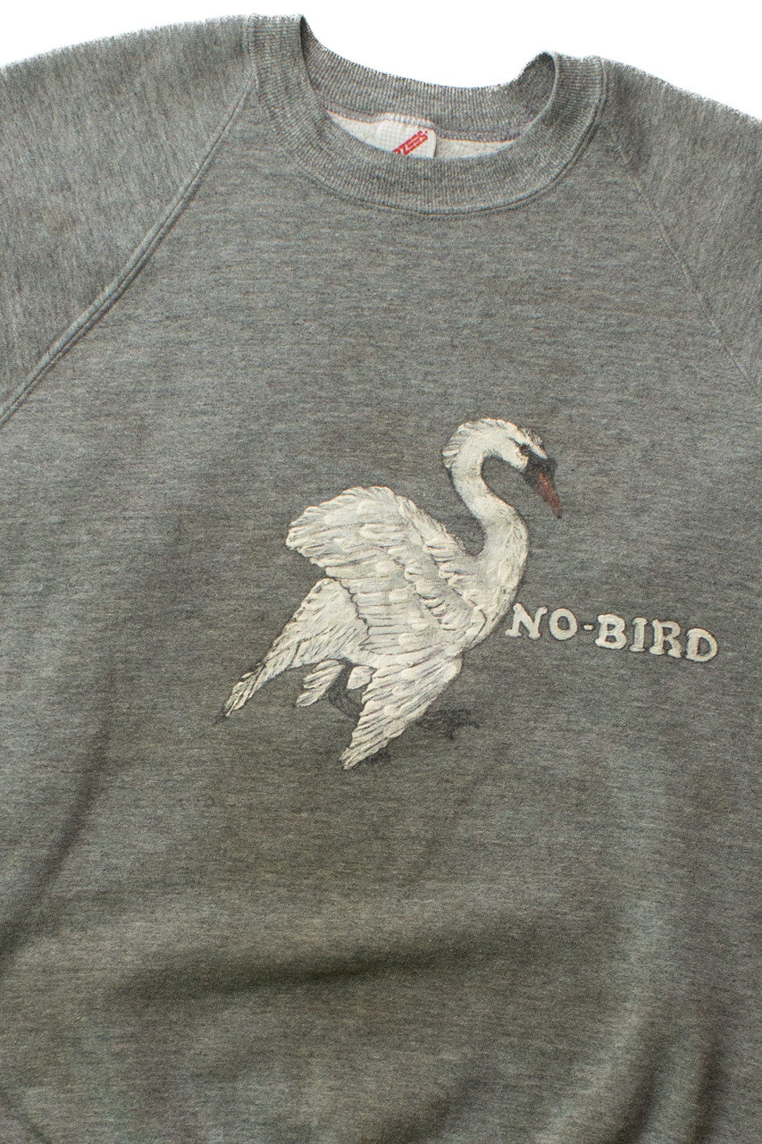 Vintage Painted No Bird Sweatshirt (1990s)