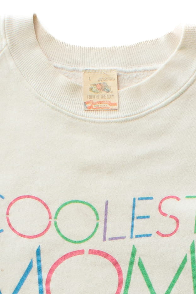 Vintage Coolest Mom In The World Sweatshirt (1988)