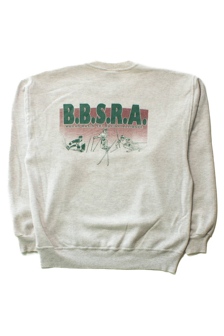Vintage Bogus Basin Ski Racing Sweatshirt (1990s)
