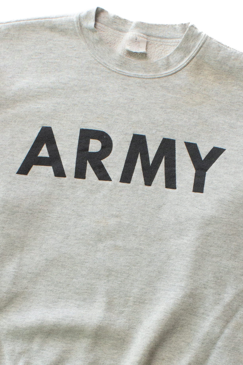 Vintage Army Sweatshirt (1990s) 10766
