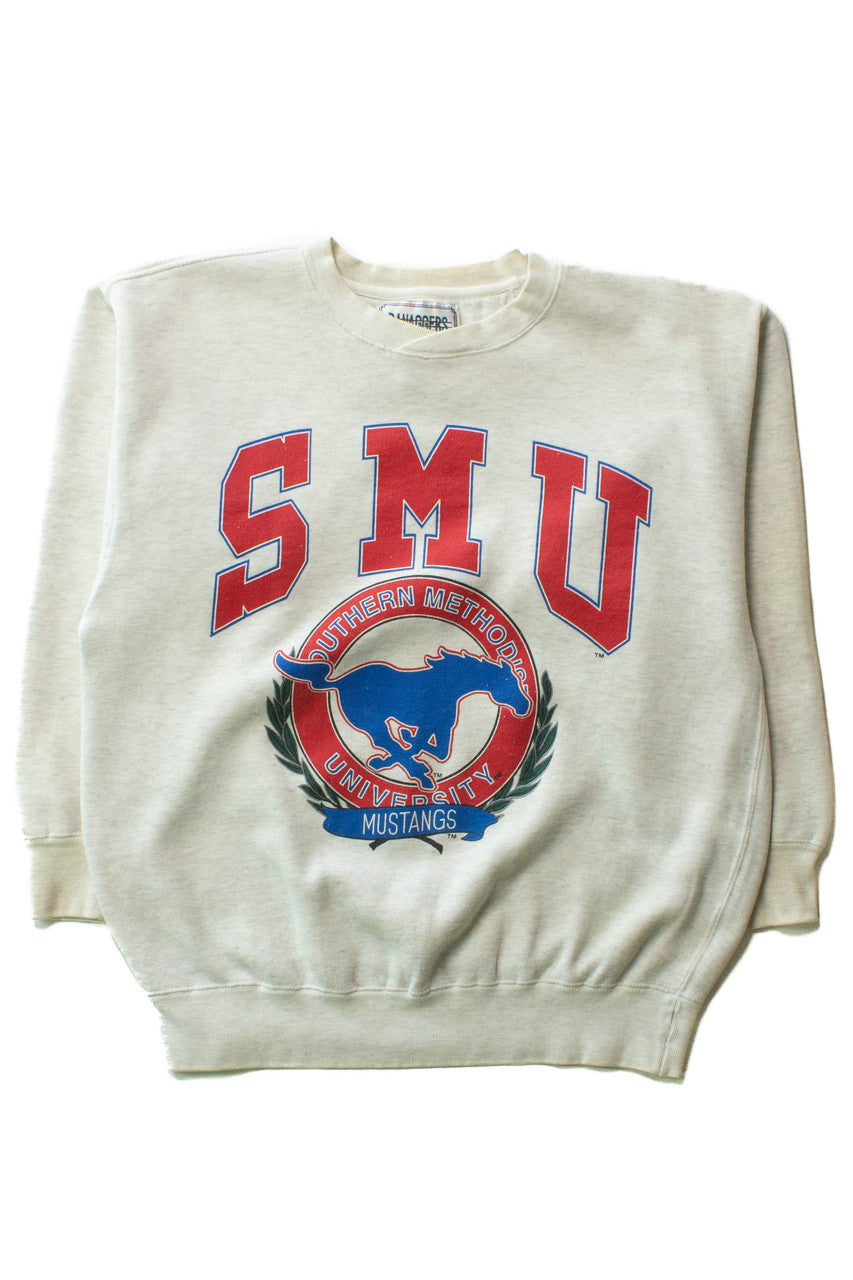 Vintage Southern Methodist University Mustangs Sweatshirt (1990s)