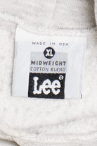 Vintage Lee Blank Midweight Hoodie Sweatshirt