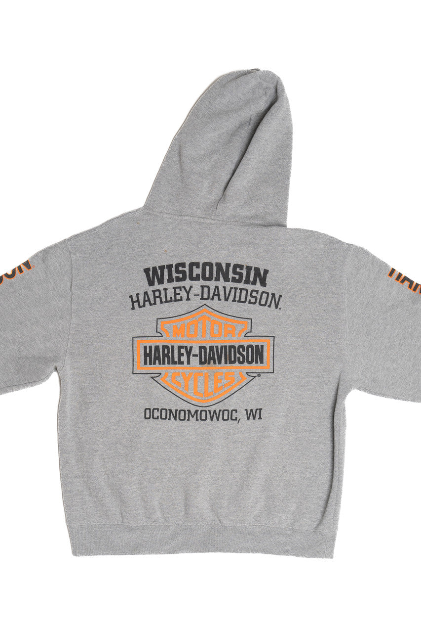 Harley Davidson Wisconsin Hoodie Sweatshirt