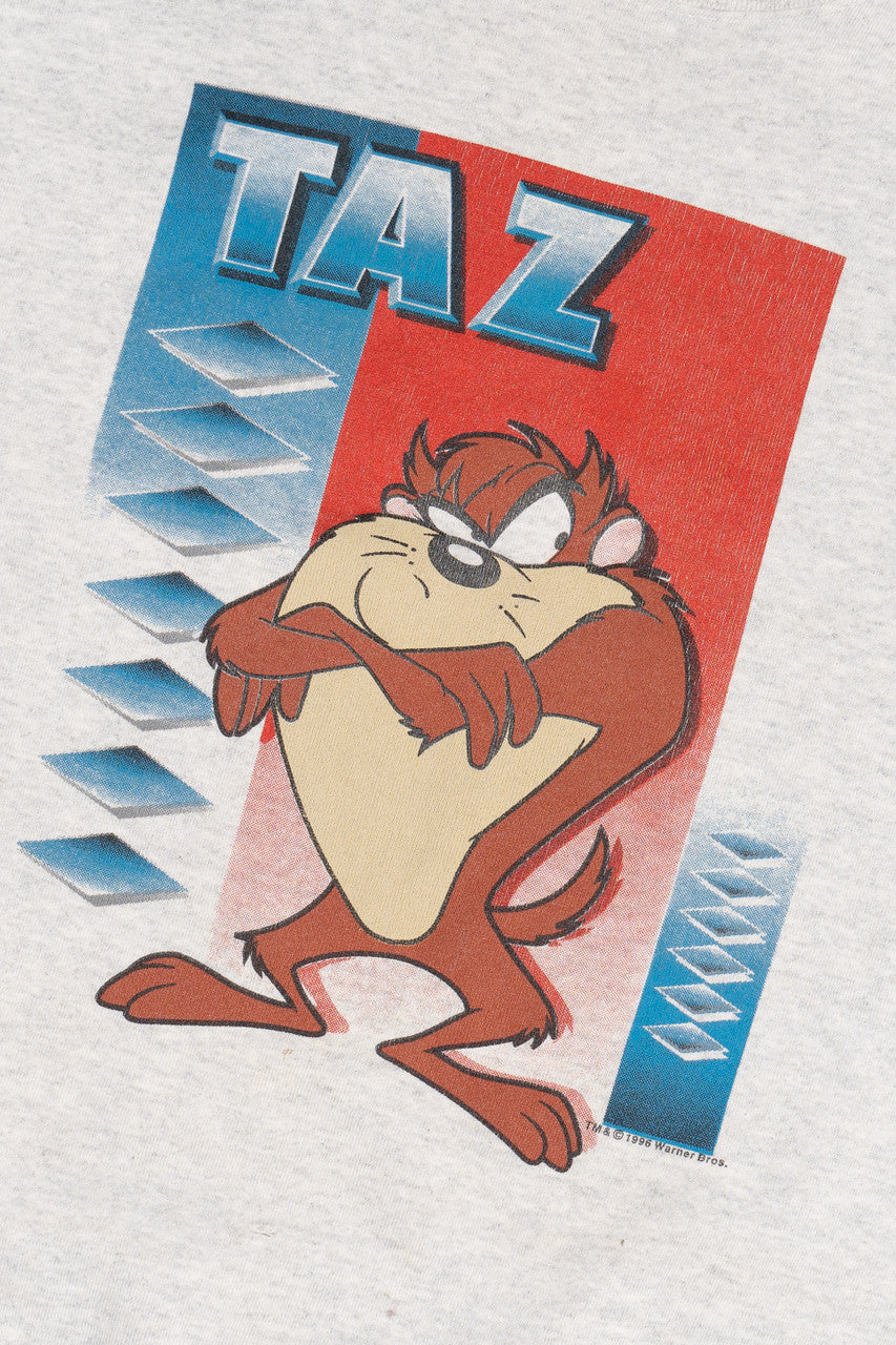 Vintage 1996 "Taz" Tasmanian Devil Looney Tunes Sweatshirt