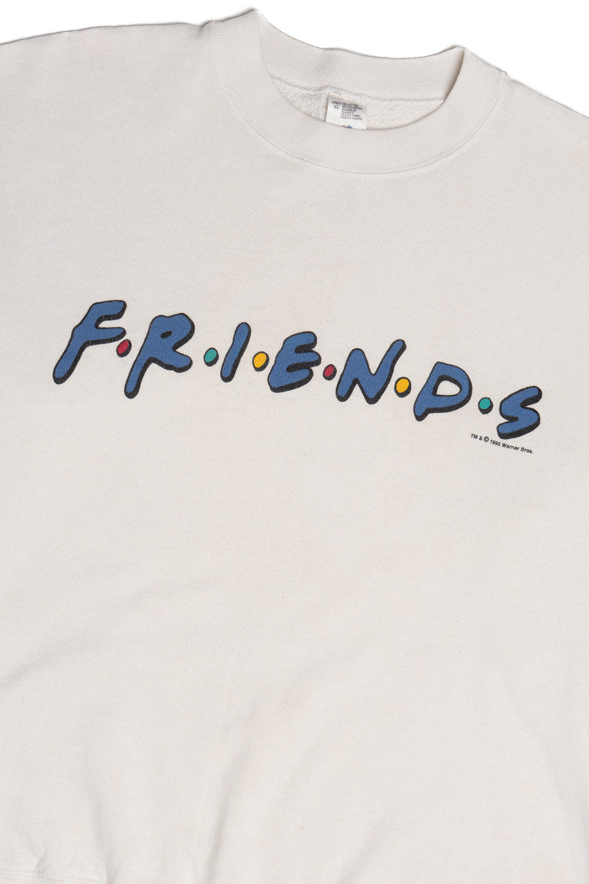 Vintage 1995 "Friends" TV Series Logo Sweatshirt