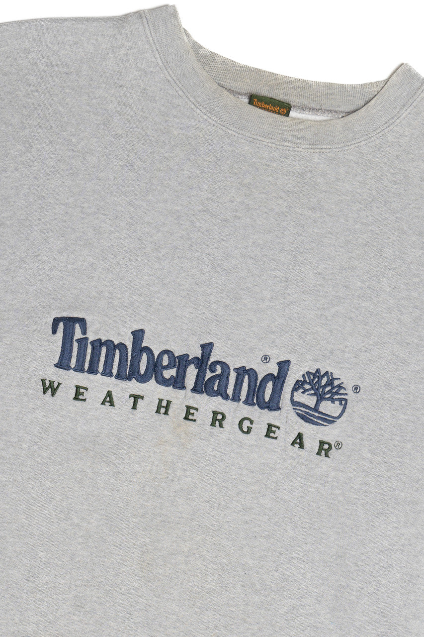 Vintage "Timberland Weathergear" Embroidered Logo Sweatshirt