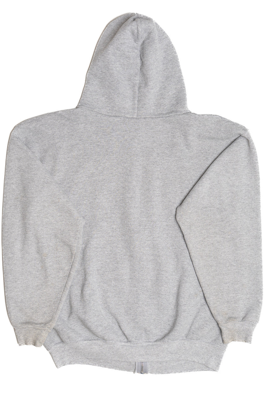 Vintage "Indiana" Zip-Up Hoodie Sweatshirt