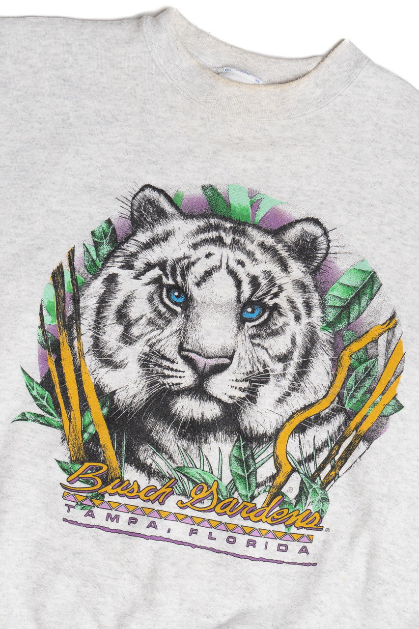Vintage "Busch Gardens Tampa, Florida" Sweatshirt