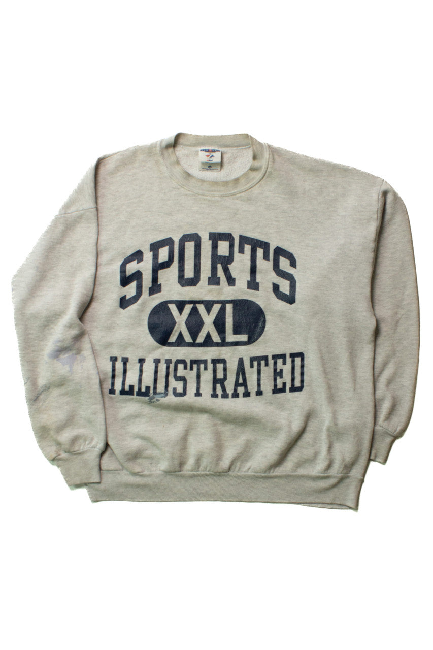 Vintage Sports Illustrated Paint Marked Sweatshirt (1990s)