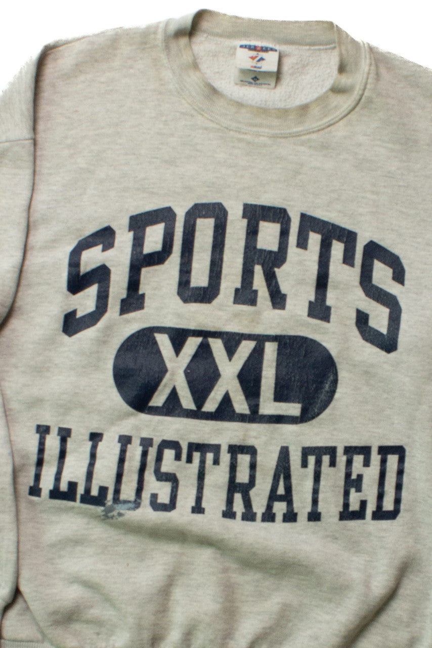 Vintage Sports Illustrated Paint Marked Sweatshirt (1990s)