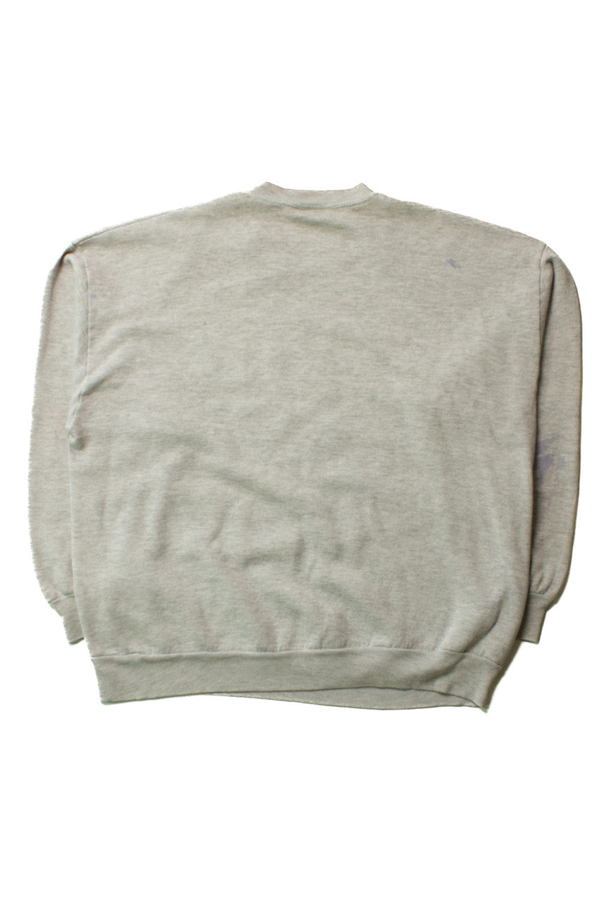 Vintage Sports Illustrated Paint Marked Sweatshirt (1990s)