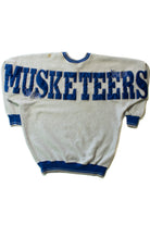 Vintage Xavier Musketeers Spell Out Sweatshirt (1990s)