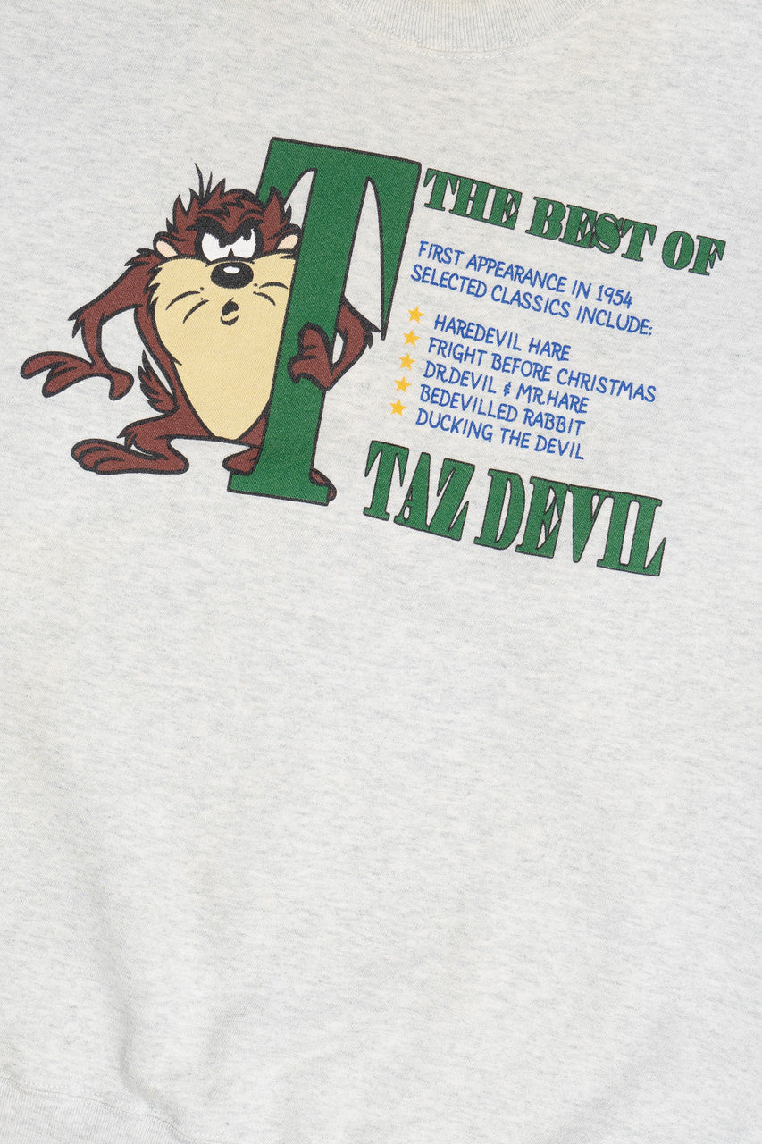 Vintage "The Best Of Taz" Looney Tunes Warner Bros. Sweatshirt