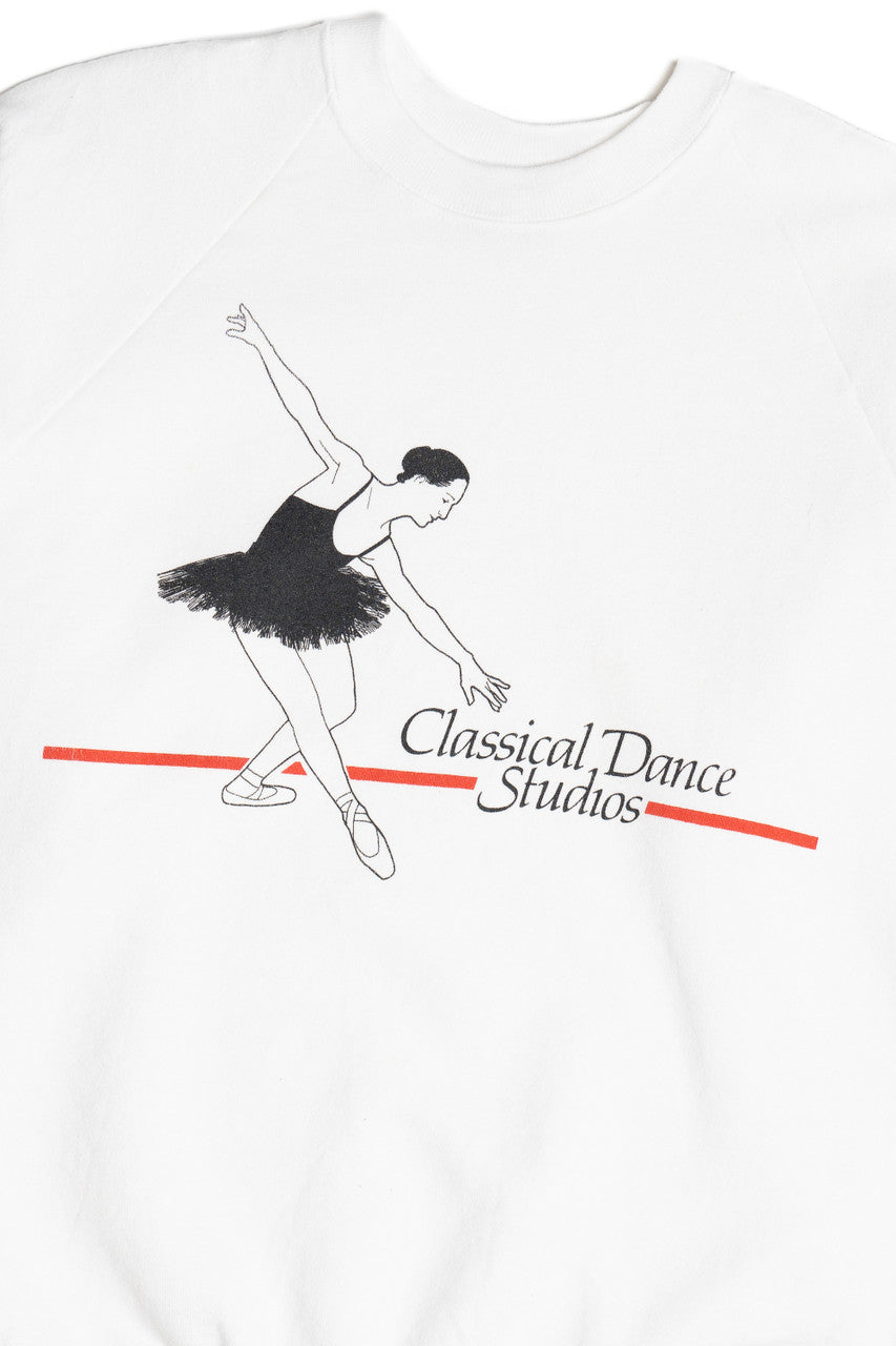 Vintage "Classical Dance Studios" Ballet Sweatshirt