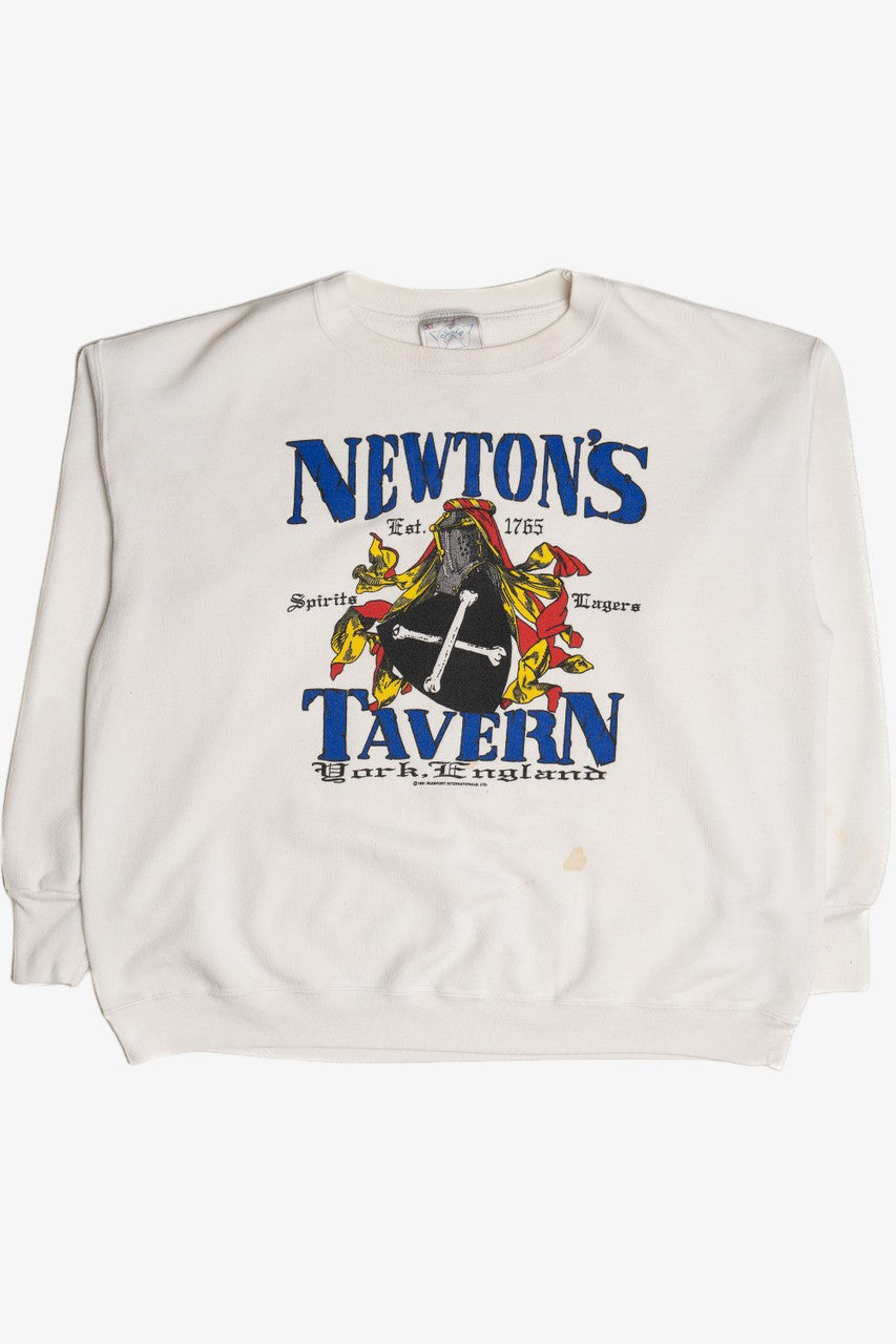 Vintage "Newton's Tavern" England Sweatshirt