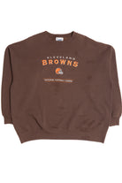 Vintage "Cleveland Browns National Football League" Embroidered Sweatshirt