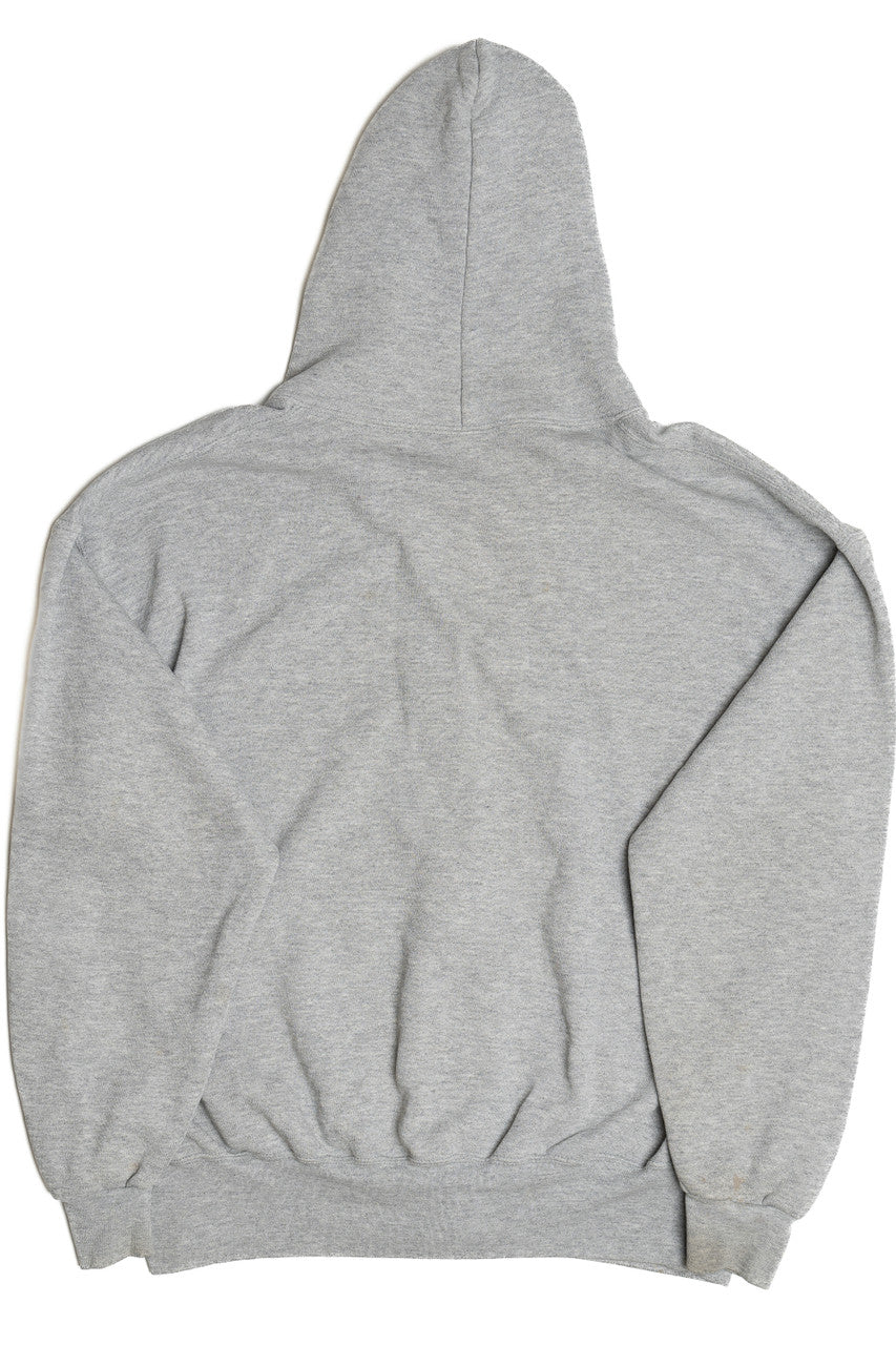 Vintage USA Olympics Embroidered Logo Zip-Up Hoodie Sweatshirt