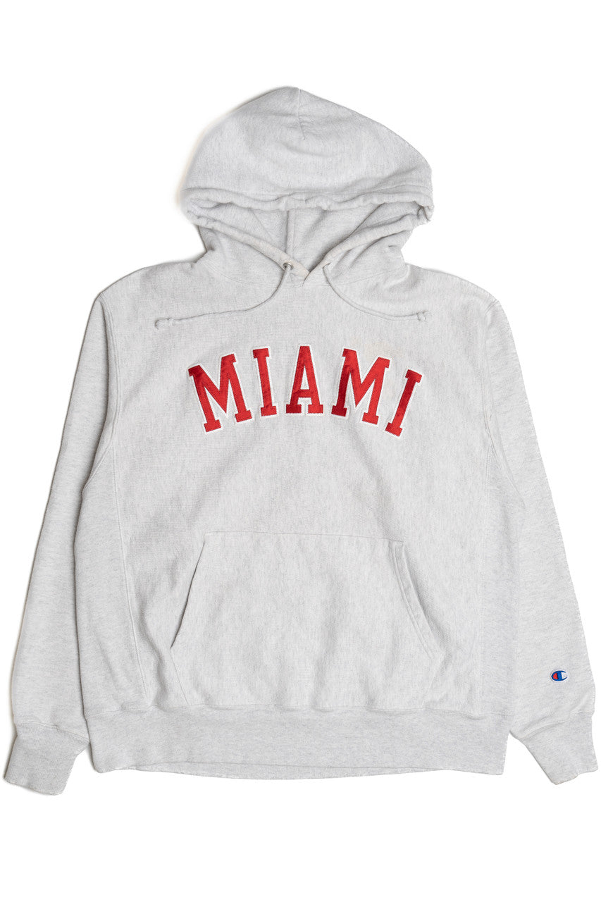 Miami University Ohio Champion Hoodie Sweatshirt