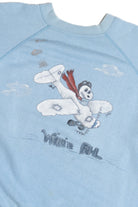 Vintage Snoopy Red Baron Hand Painted Sweatshirt