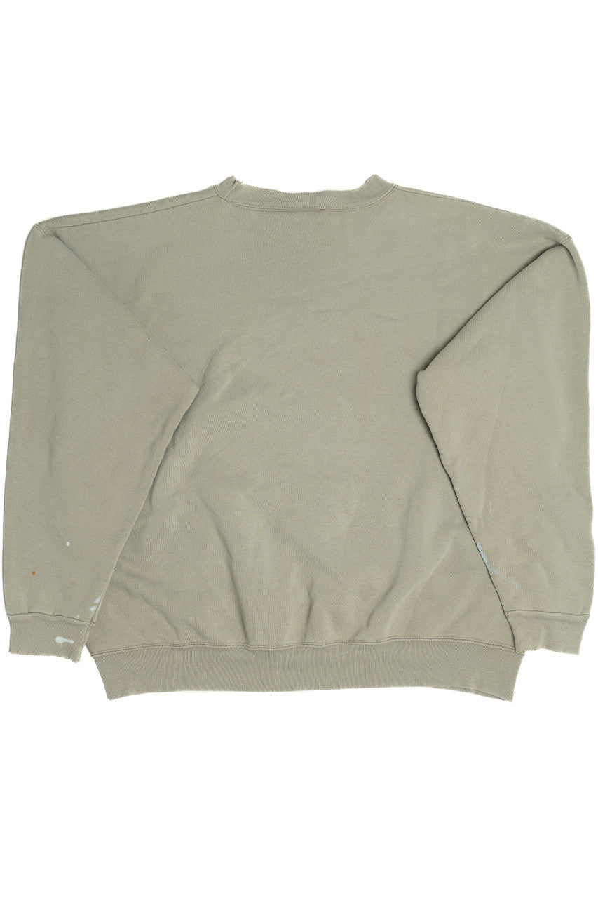 Vintage Distressed "Explore The Great Outdoors" "Field & Stream" Duck Sweatshirt