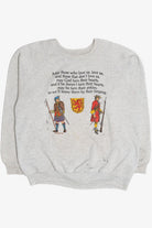 Vintage Irish Curse Saying "May Those Who Love Us, Love Us..." Sweatshirt