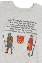 Vintage Irish Curse Saying "May Those Who Love Us, Love Us..." Sweatshirt
