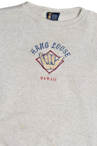 Vintage "Hang Loose" Hawaii Embroidered Sweatshirt