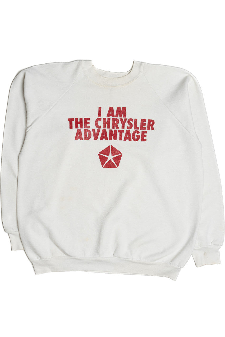 Vintage "I Am The Chrysler Advantage" Sweatshirt 10846