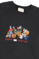 Vintage "Happy Everything" Holiday Inclusive And Birthday Sweatshirt