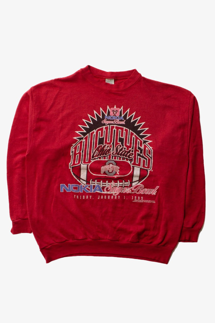 Vintage Thrashed Ohio State Sugar Bowl Sweatshirt (1999)