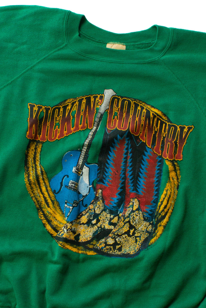 Vintage Kickin' Country Sweatshirt (1980s)