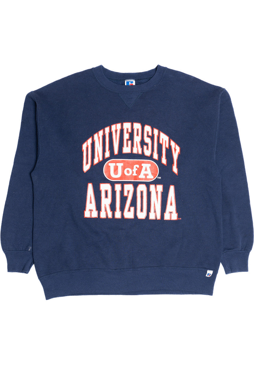 Vintage "University of Arizona" "U of A" Russell Athletic Sweatshirt (1990s)