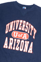 Vintage "University of Arizona" "U of A" Russell Athletic Sweatshirt (1990s)