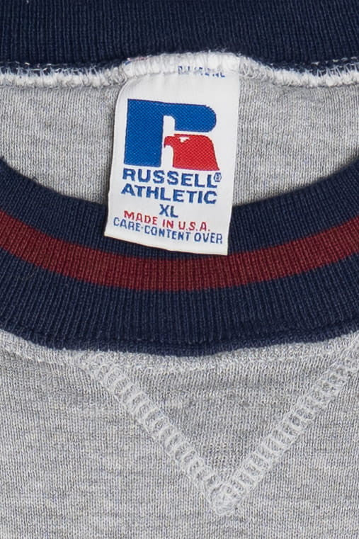Vintage Oakland University Michigan Grizzlies Russell Athletic Sweatshirt (1990s)