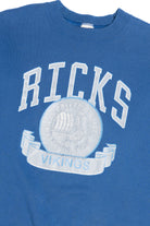 Vintage "Ricks Vikings" Ricks College Sweatshirt (1990s)