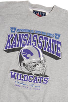 Vintage 1997 "Kansas State Wildcats" Cotton Bowl Classic Sweatshirt (1990s)